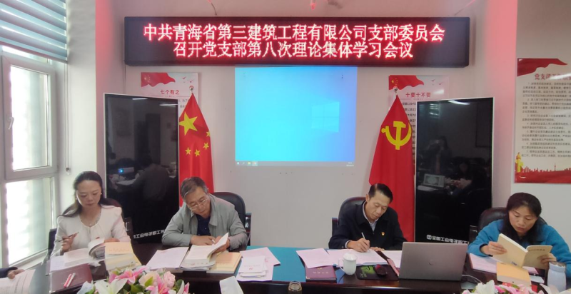 三建公司黨支部召開第八次理論集體學(xué)習(xí)會(huì) ----集團(tuán)黨委委員、紀(jì)委書記講主題教育專題黨課