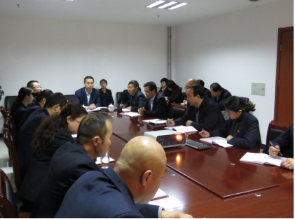 集團(tuán)黨委成員、紀(jì)委書記李志明來(lái)我司宣講黨的十九大精神