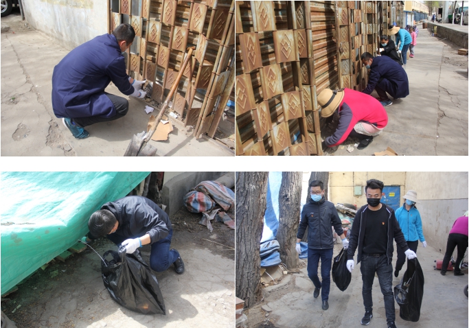 中共青海省第三建筑工程有限公司支部委員會開展&ldquo;黨旗領(lǐng)航，愛衛(wèi)同行&rdquo;主題黨日活動